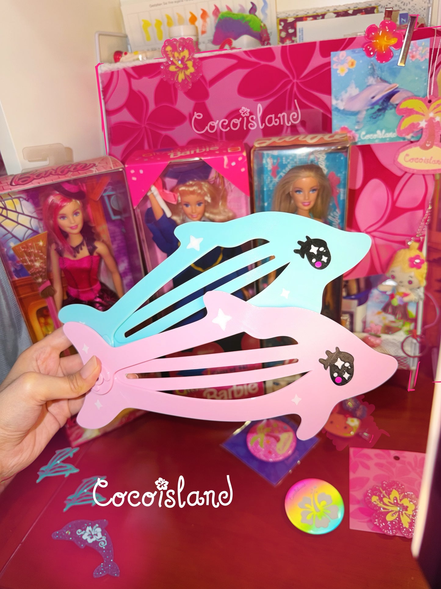 Oversized Dolphin Hair Clip🐬