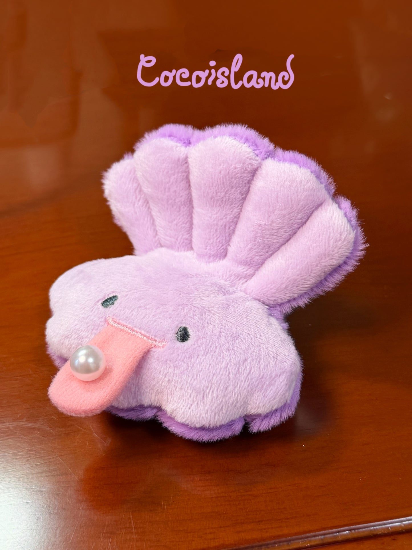 Pearl Tongue Piercing Clam Plush🤍