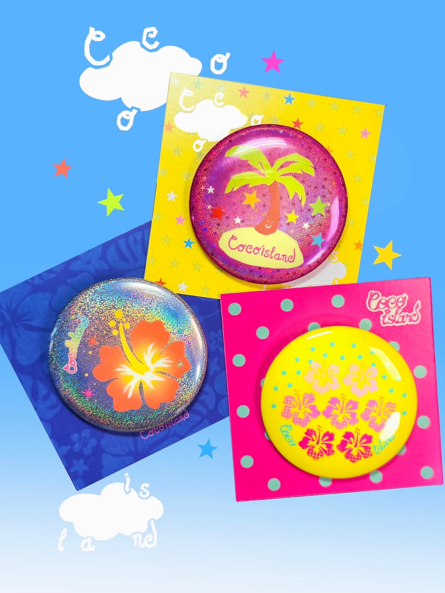 Tropical Pin Badge🏝️