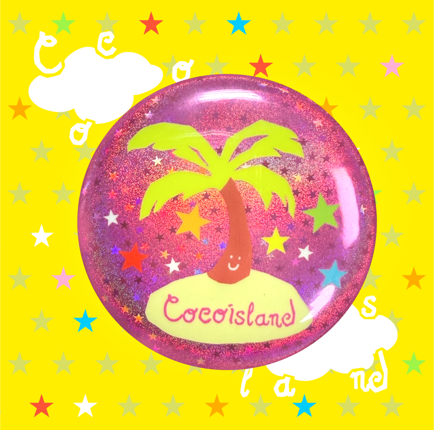 Tropical Pin Badge🏝️